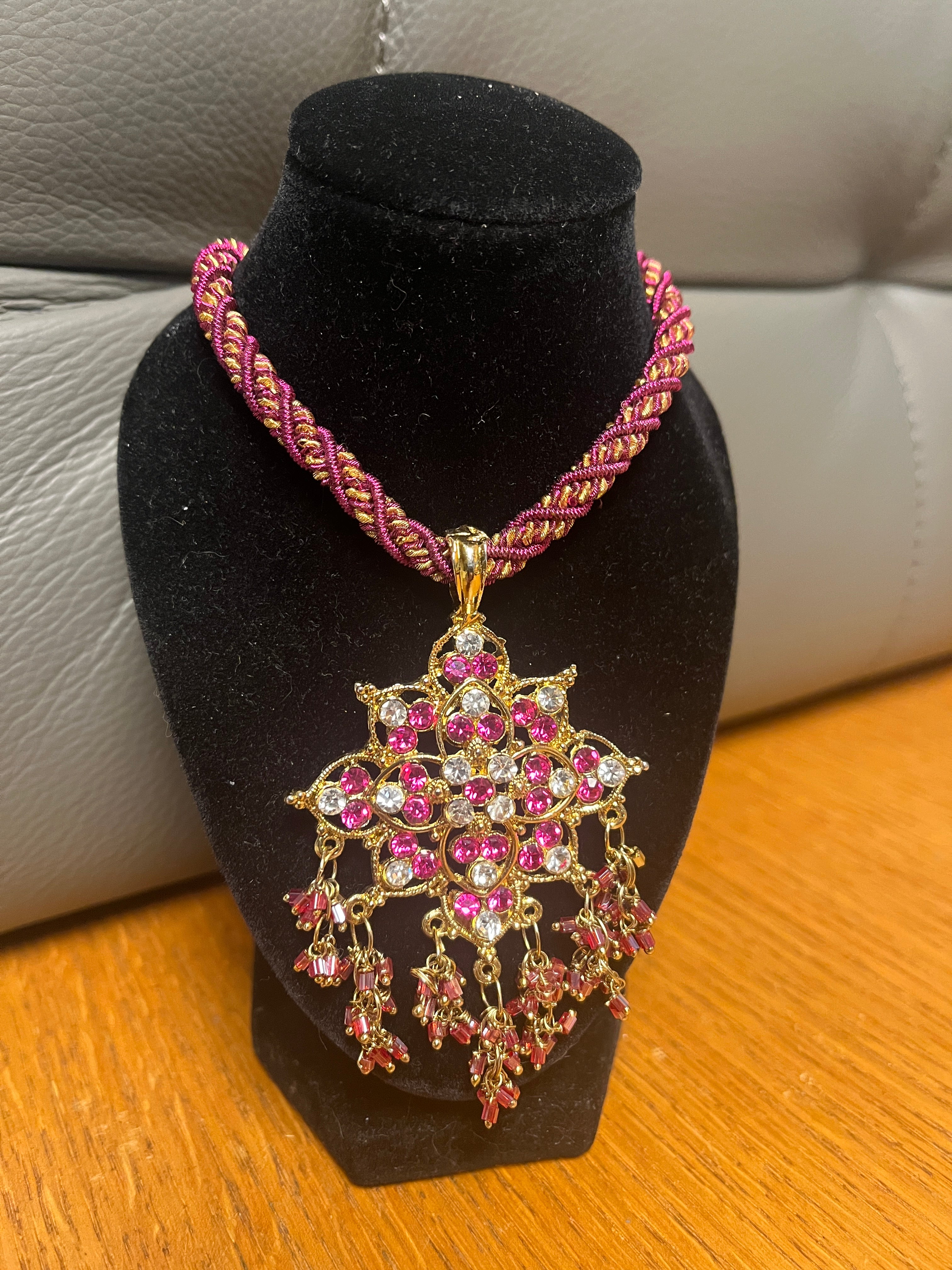 Bejeweled Star Necklace