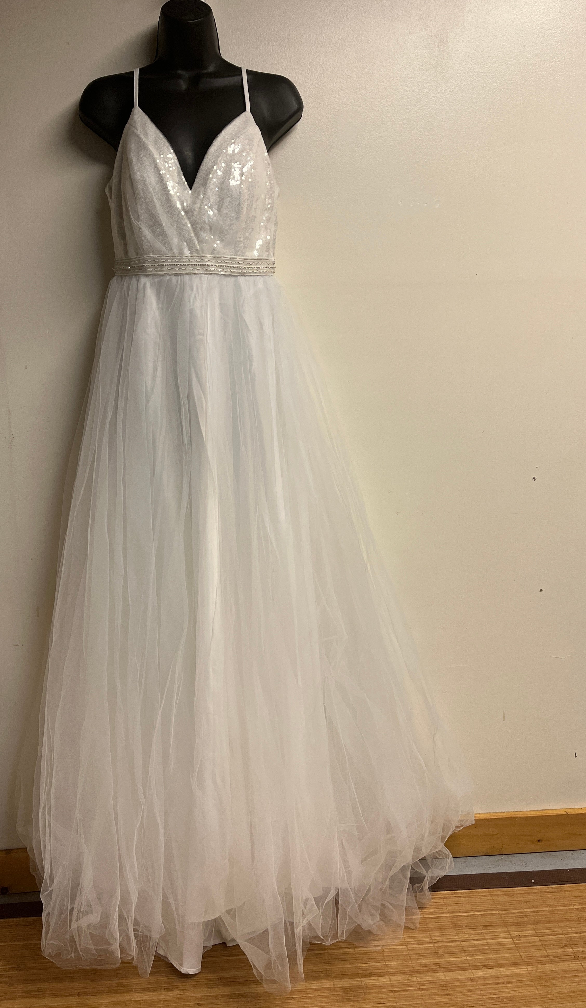 Floor Length Wedding Gown