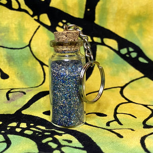 Sparkly Beach Sand Keychain