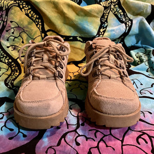 Suede Hiking Boots